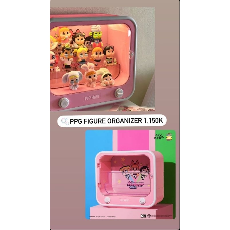 [FAST PO🇨🇳]PPG FIGURE ORGANIZER | PPG TV | POWERPUFFS GIRL TV