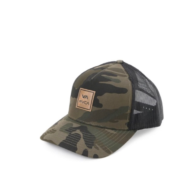 topi trucker rvca camo
