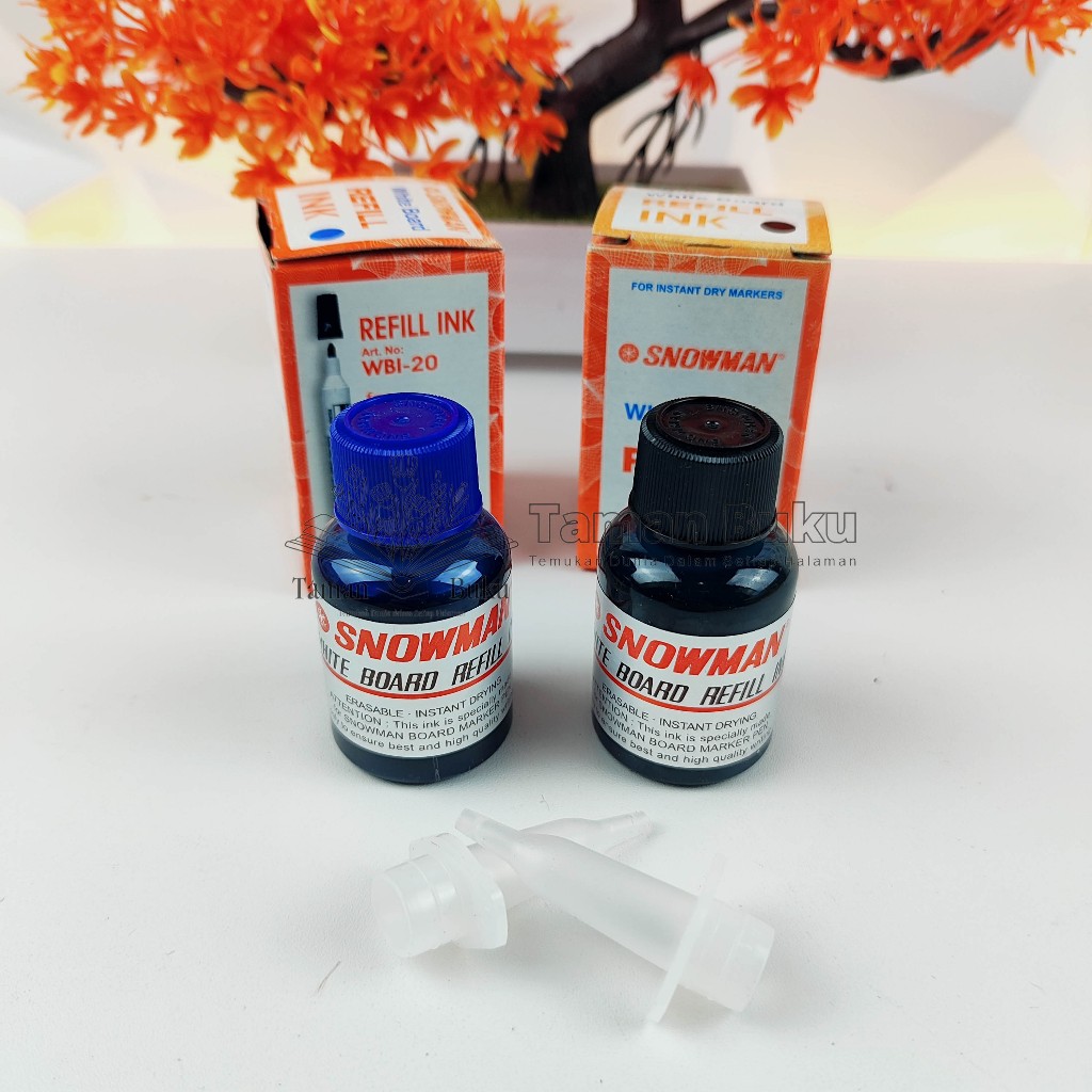 

Isi Ulang Tinta Spidol Snowman White Board Spidol Papan Tulis