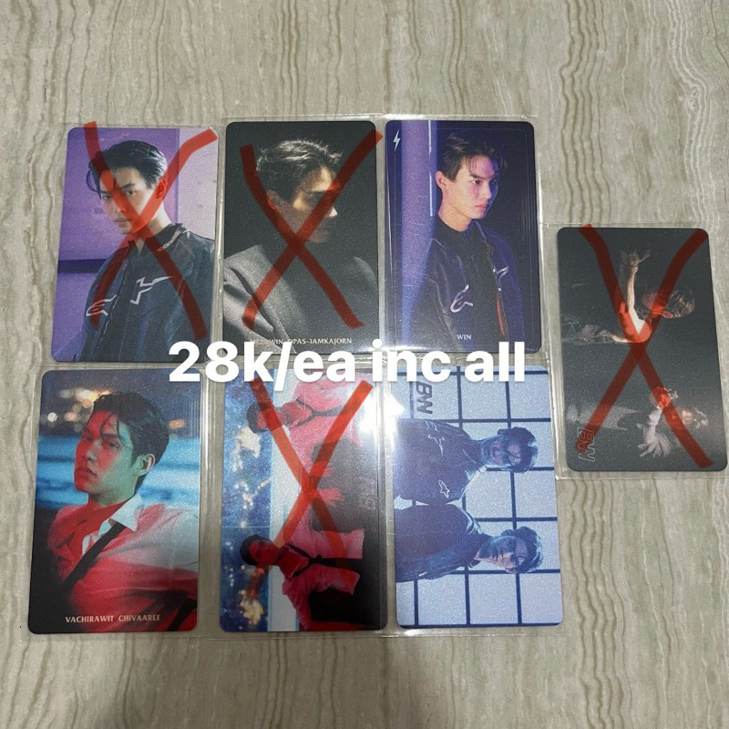[JNE ONLY]READY PHOTOCARD PC OFFICIAL SBS SIDE BY SIDE BRIGHTWIN BRIGHT WIN METAWIN SET GMMTV GMM