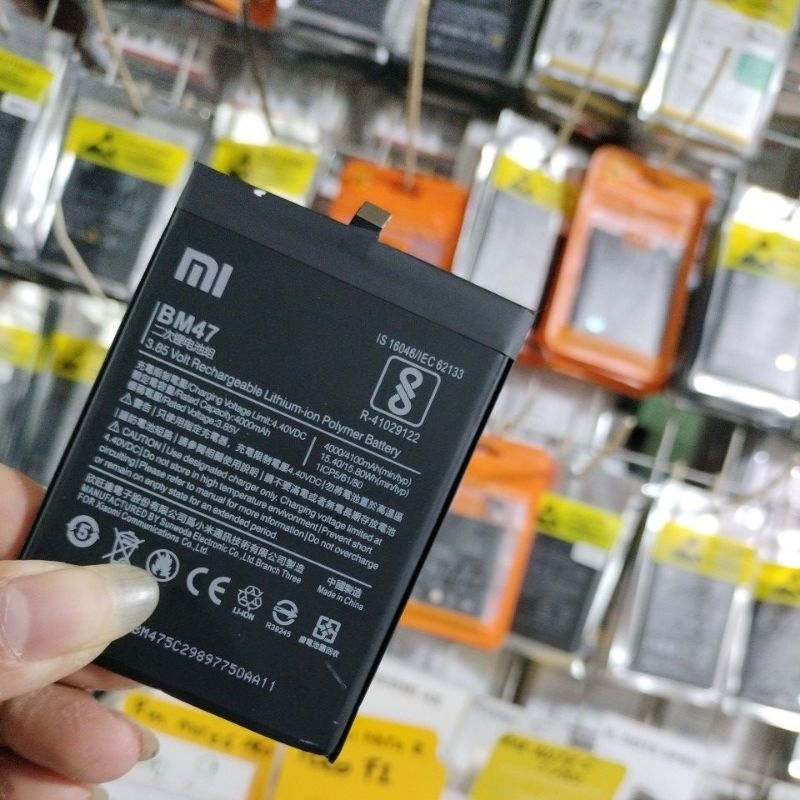 baterai Xiaomi Redmi 4X/Redmi 3/Redmi 3S  BM47 Baterai Tanam Original 99℅