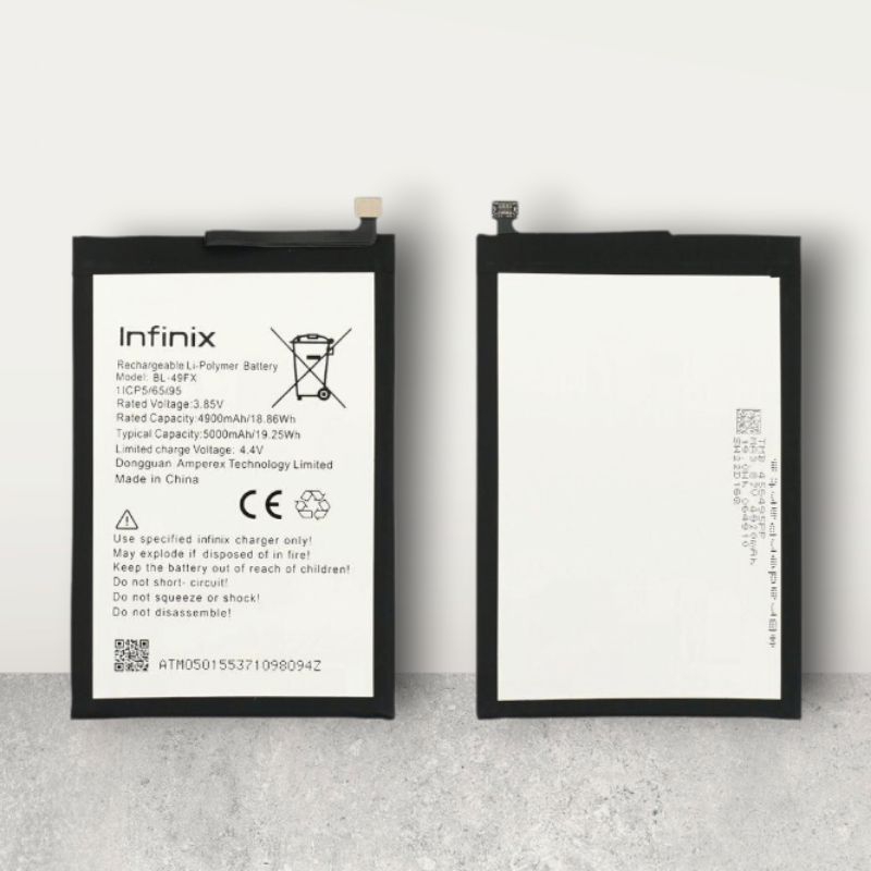 Batteray Batre Infinix Note 7 Lite X656 Baterai BL-49FX BL49FX Original Batteray