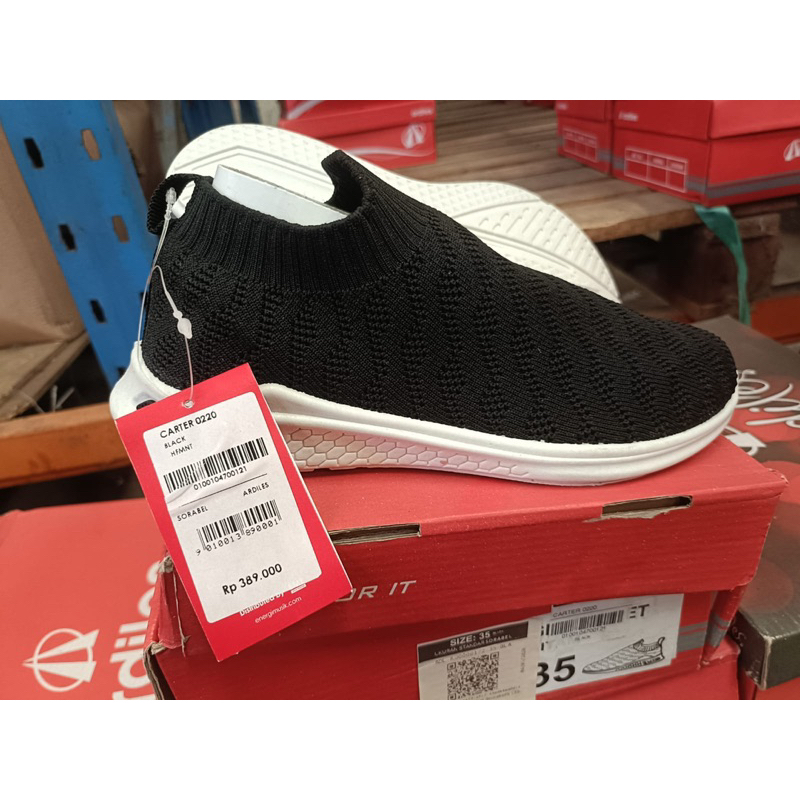 SEPATU ARDILES SEPATU BTS SEPATU SLIP ON STYLE CARTER SEPATU SEKOLAH ANAK READY SIZE 34, 35, 38
