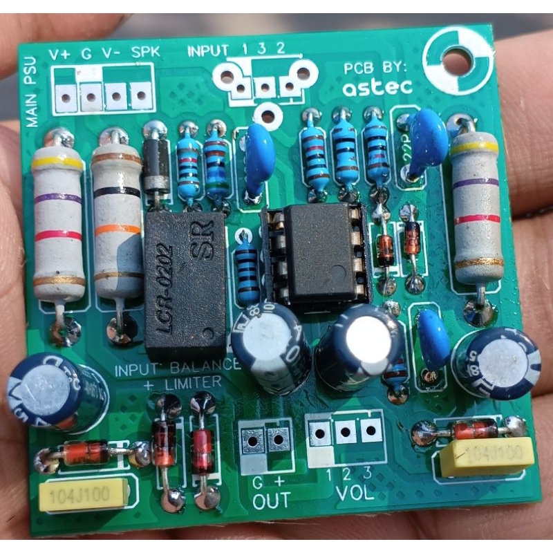 Holly Dstore Kit Input Balance + Limiter