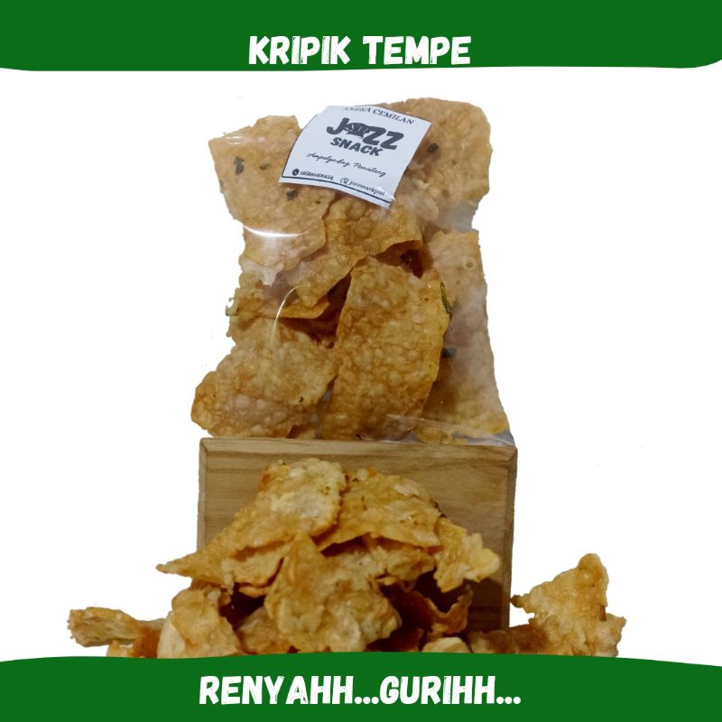 

KRIPIK TEMPE MAKANAN RINGAN OLEH-OLEH 200gr, 400gr, 500gr.