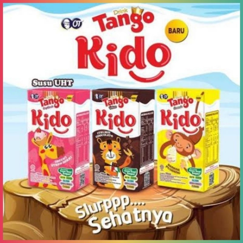 

Susu Tango Kido 115ml - 1 Karton isi 36Pcs