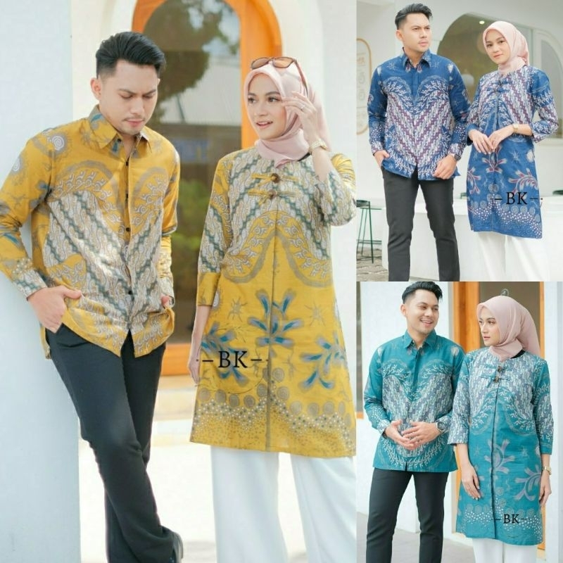 Batik couple dres batik couple tunik batik couple batik seragam batik modern