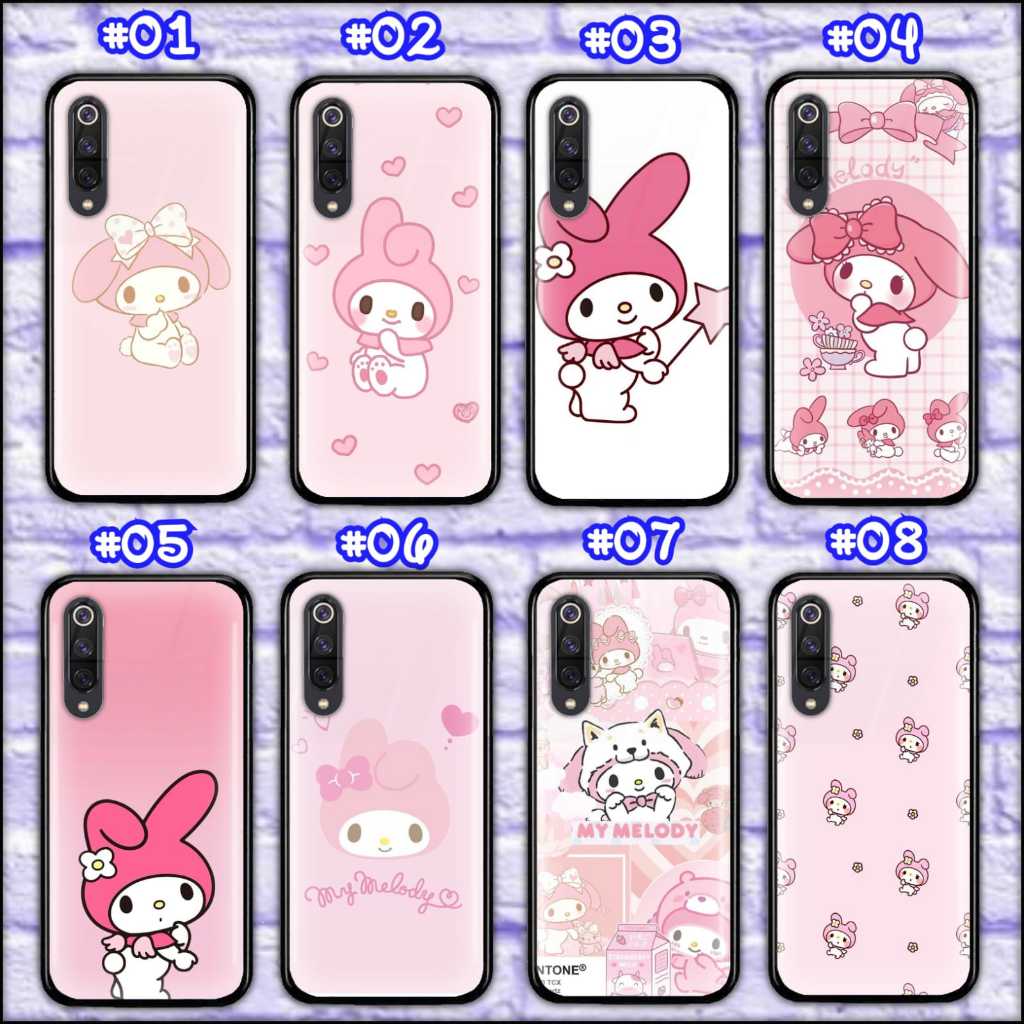 SAMSUNG S21 , S21+ , S21 ULTRA , S21 FE PREMIUM SOFT CASE GLASS MOTIF MELODY