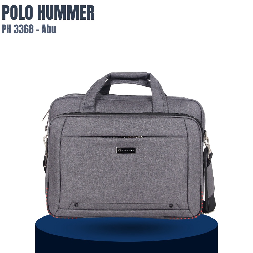 KODE X2R8 Tas Kerja Stopmap Expanding  Briefcase Tas Laptop POLO HUMMER Original