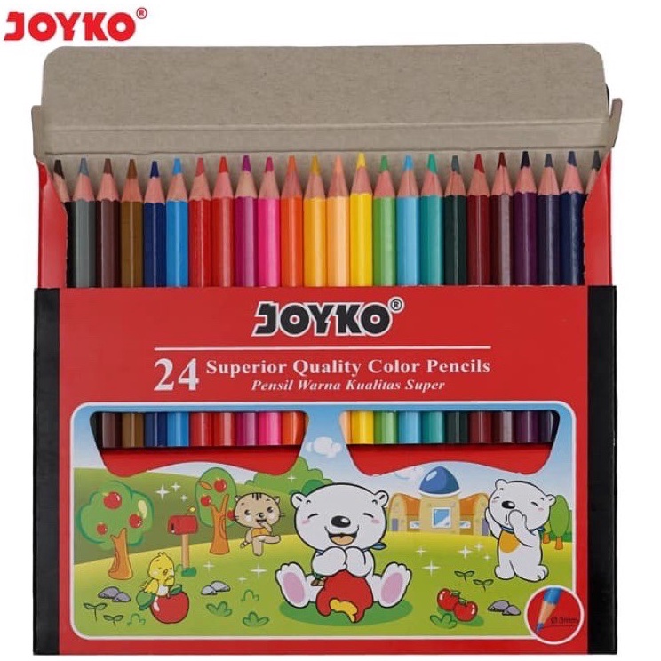 

Ekstra benefit Color Pencil Pensil Warna Joyko CPS24 24 Warna