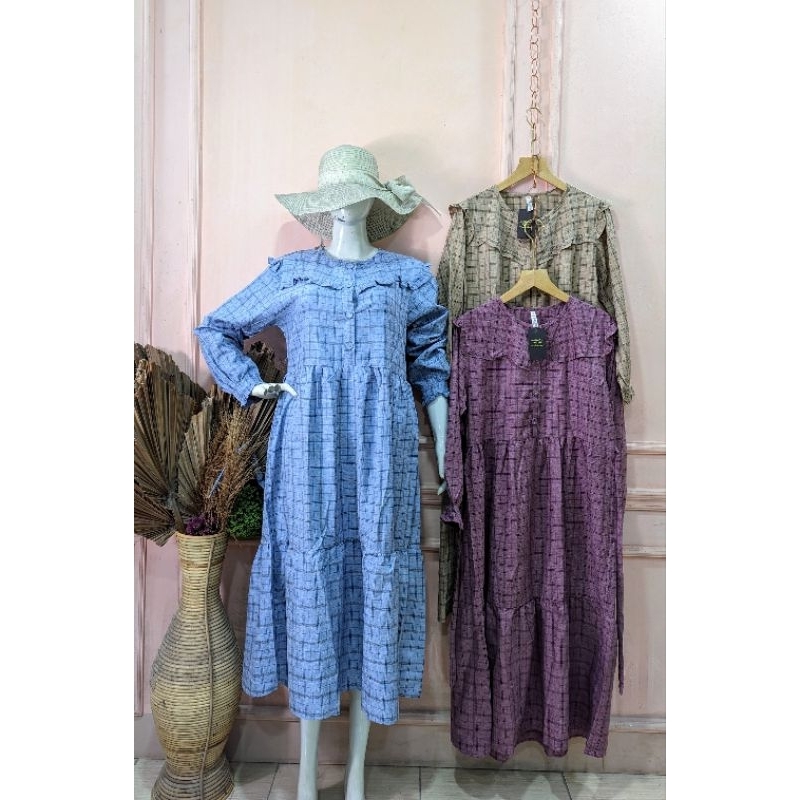 gamis kotak BWI ori