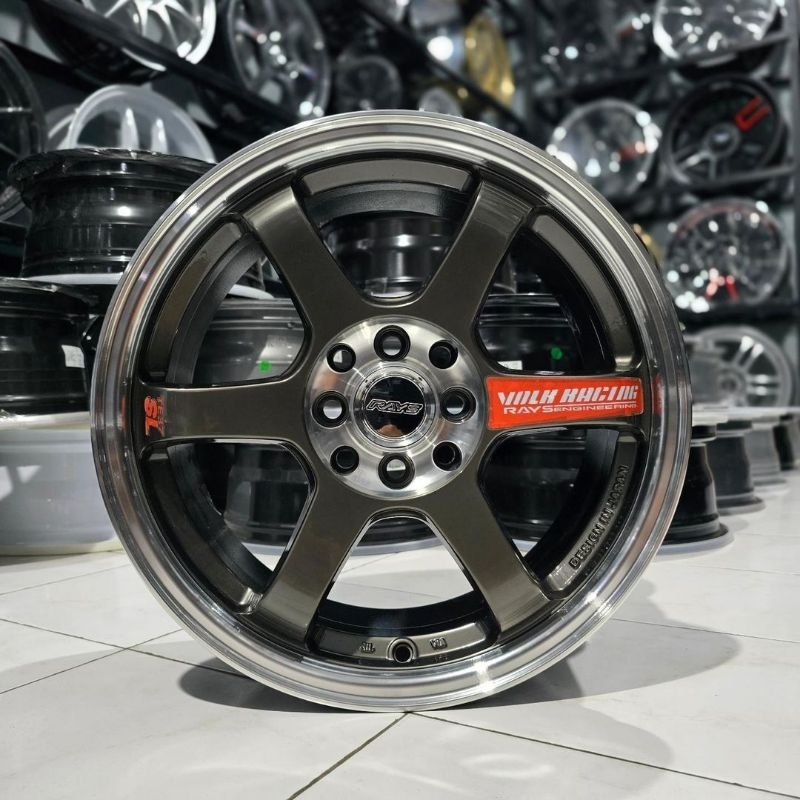 velg racing mobil r16 TE37 SL velg racing mobil ring 16 velg mobil Avanza Xenia Livina Brio jazz fre