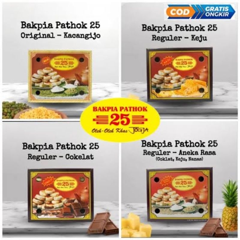 

Bakpia Pathok 25 Legendaris Jogja