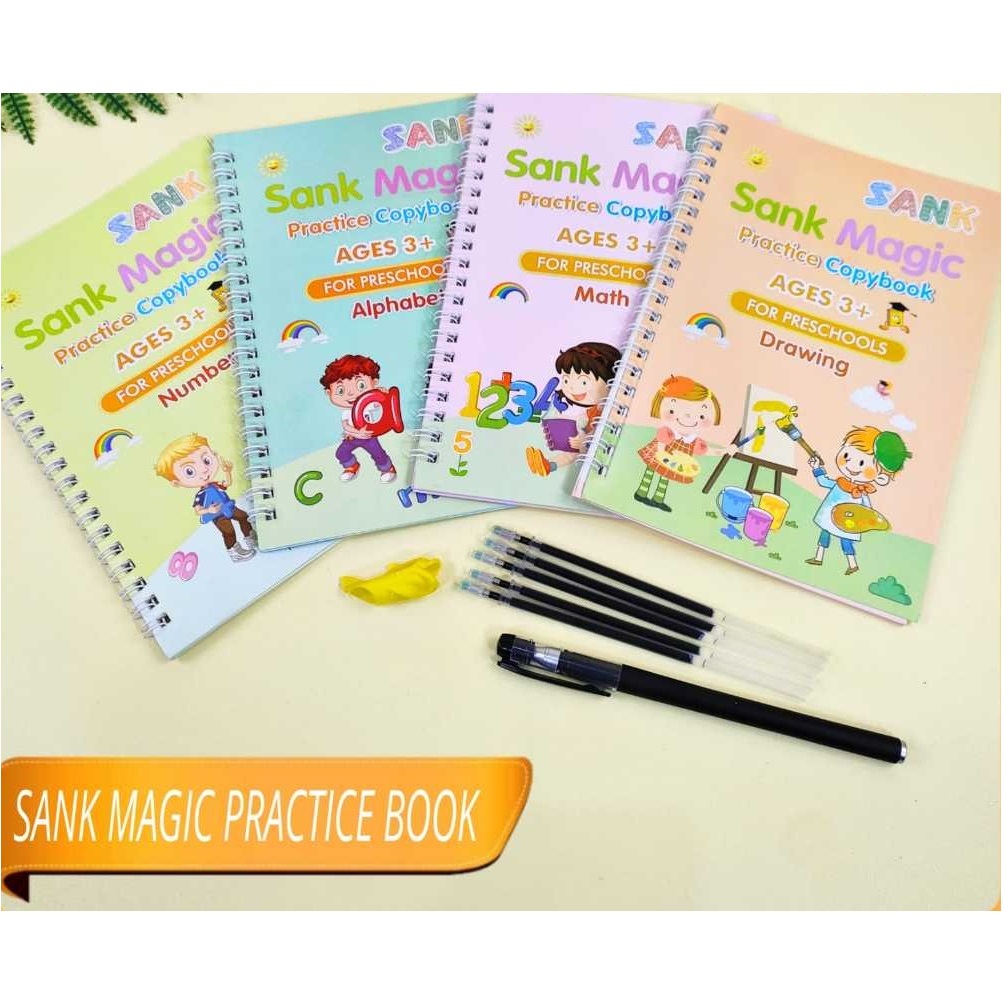 

Sank Magic Practice Book Set Isi 4pcs / Buku Edukasi Anak