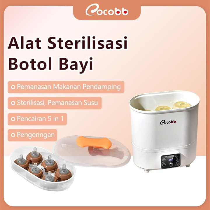 COCOBB Sterilizer Botol Bayi Alat Sterilisasi Botol Pemanas
