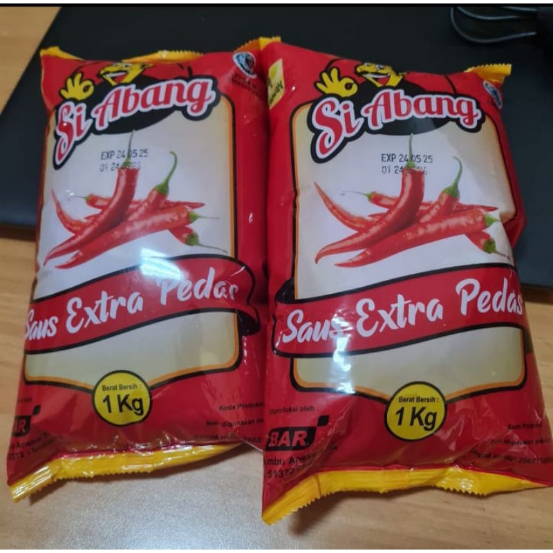 

Saus Si Abang Extra Pedas 1Kg