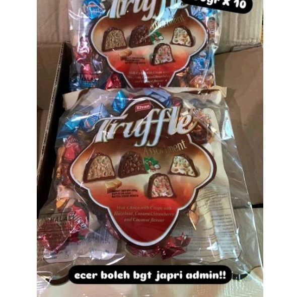 

Cokelat Turkey Truffle berat 400grm/bks