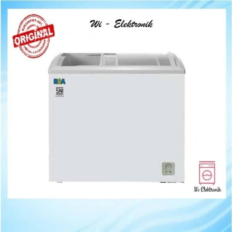 Chest Freezer Sliding Curve 200 Liter RSA SD 213 Chest Freezer Sliding Curve 200Liter RSA SD 213 Sli