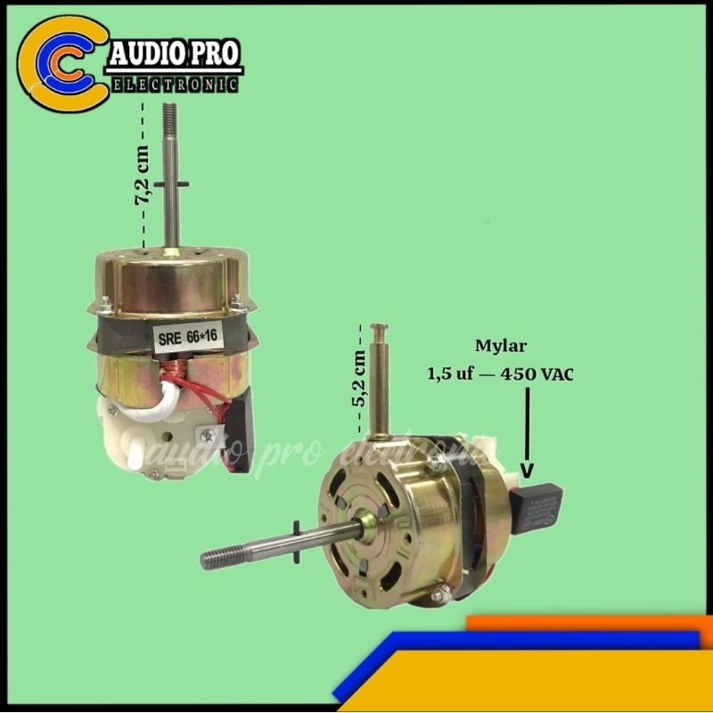 MOTOR FAN DINAMO KIPAS ANGIN COSMOS KECIL 66×16