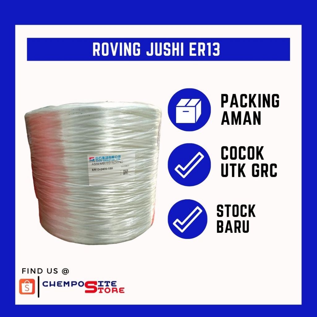 Jushi roving yarn GRC ER13 2400 tex GRC / Roving ER 2400 TEX Eglass - 1 ROLL