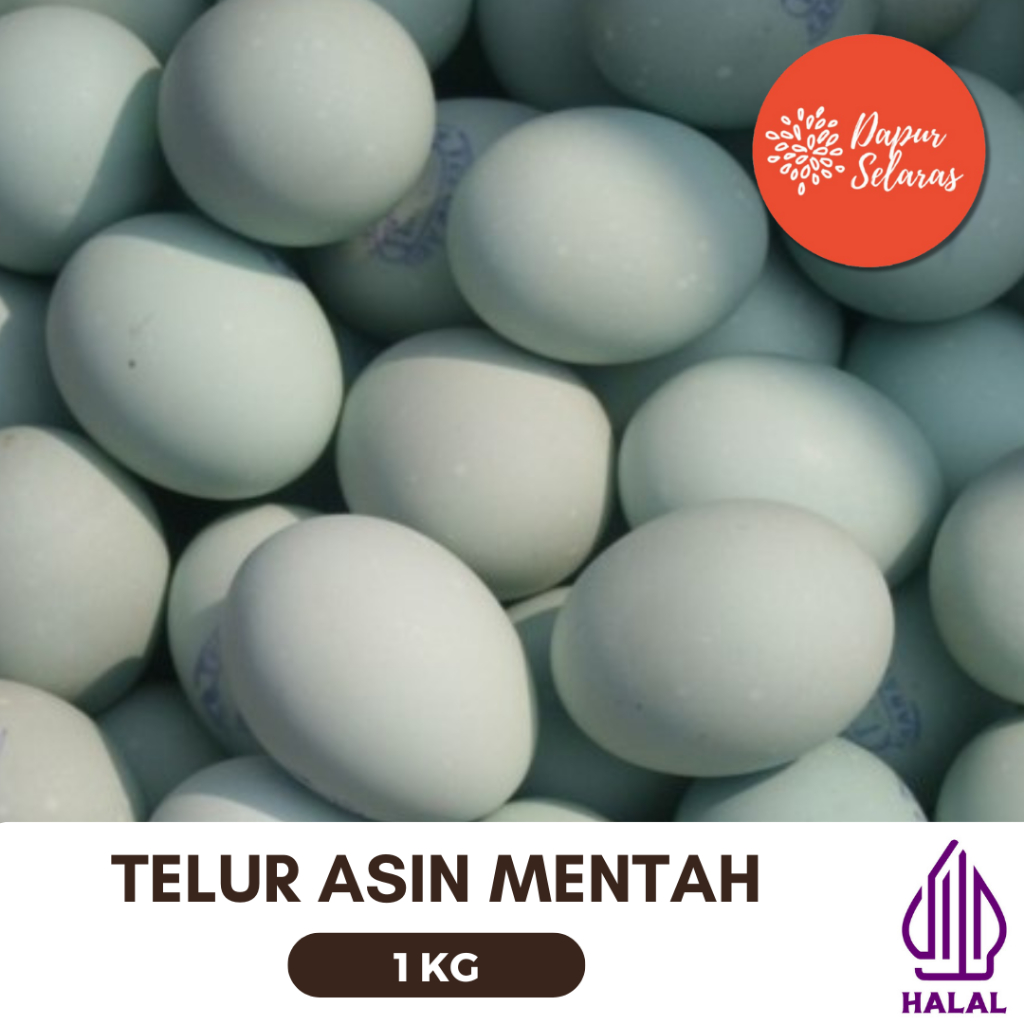 

Telur Asin Mentah 1 Kilogram