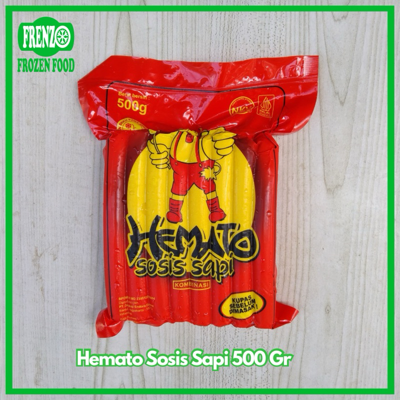

Hemato Sosis Sapi 500 Gr