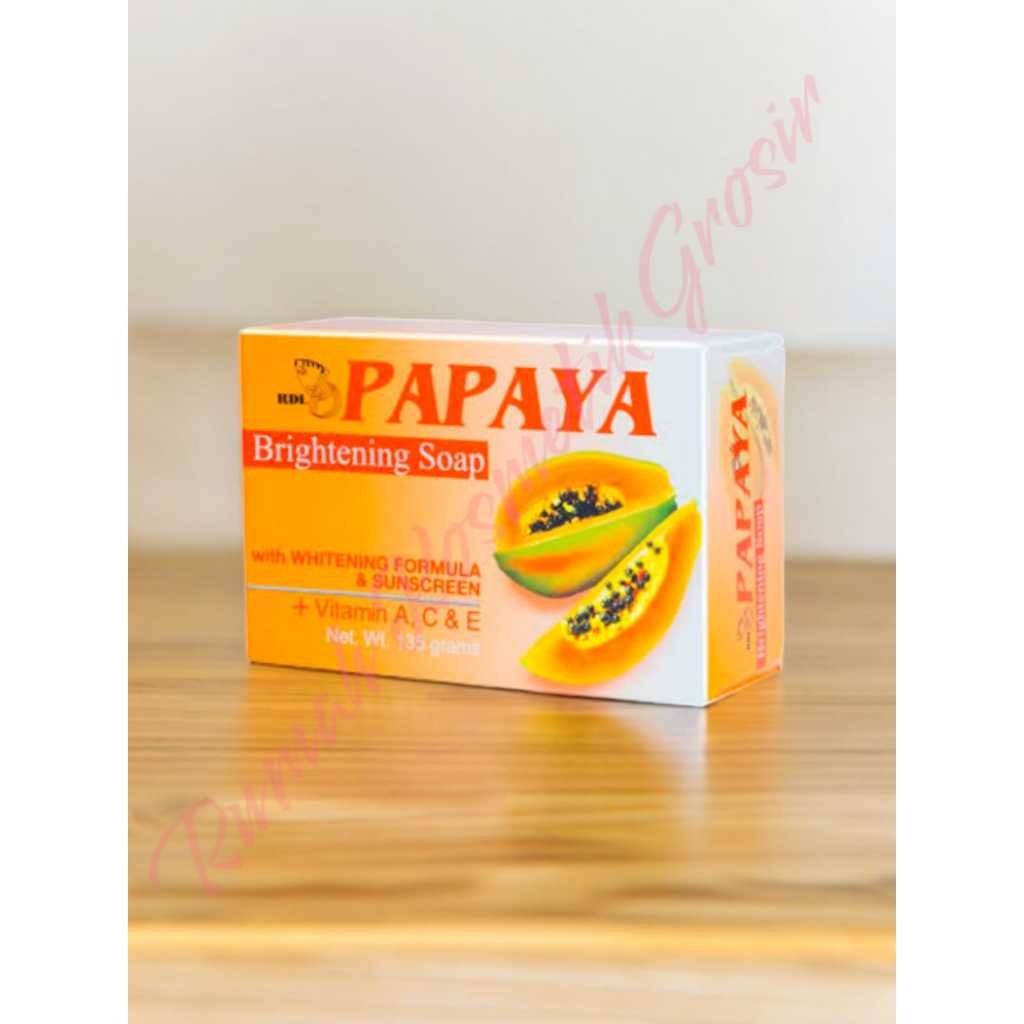 Sabun Pepaya RDL Original 100% | Asli Philippines Papaya Soap