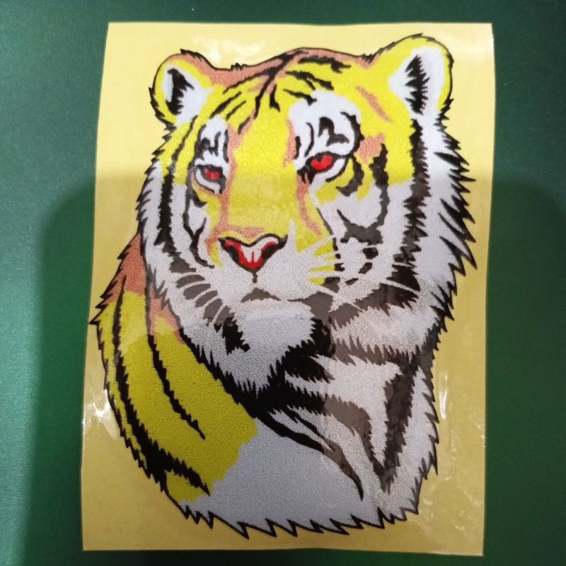 

stiker gambar harimau