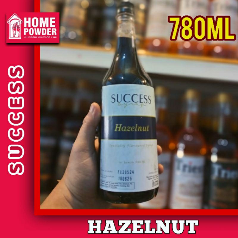 

Promo Syrup Sirup Success Rasa Hazelnut 780 Ml