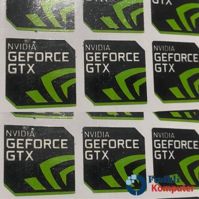 Stiker  NVIDIA Geforce GTX