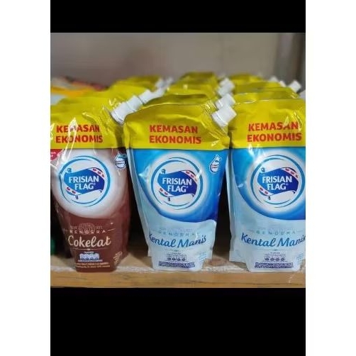 

Frisian flag kental manis putih/coklat 545g