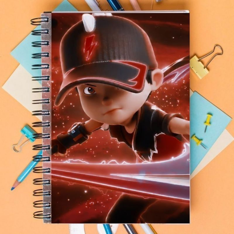 

Notebook gambar boboiboy galaxy / Diary Book / Sketch / Journal Book - ukuran A6 ( 100 halaman / 50 pembar)