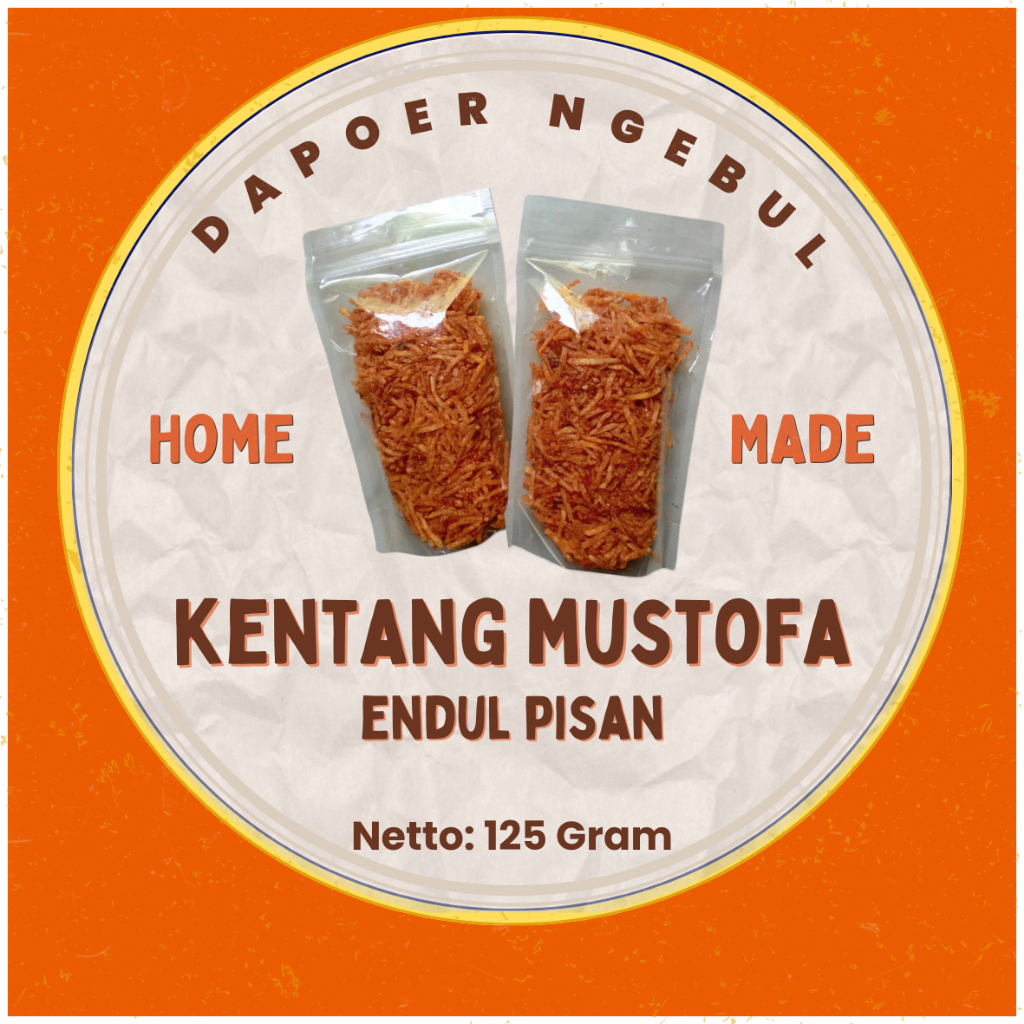 

KENTANG MUSTOFA DAPOER NGEBUL pedas sedang, enak & krunchy