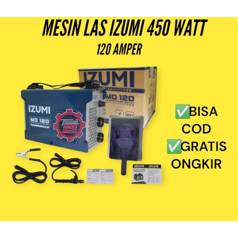 MESIN LAS IZUMI 450 WATT 120 A TRAVO LAZ IZUMI 450 WATT