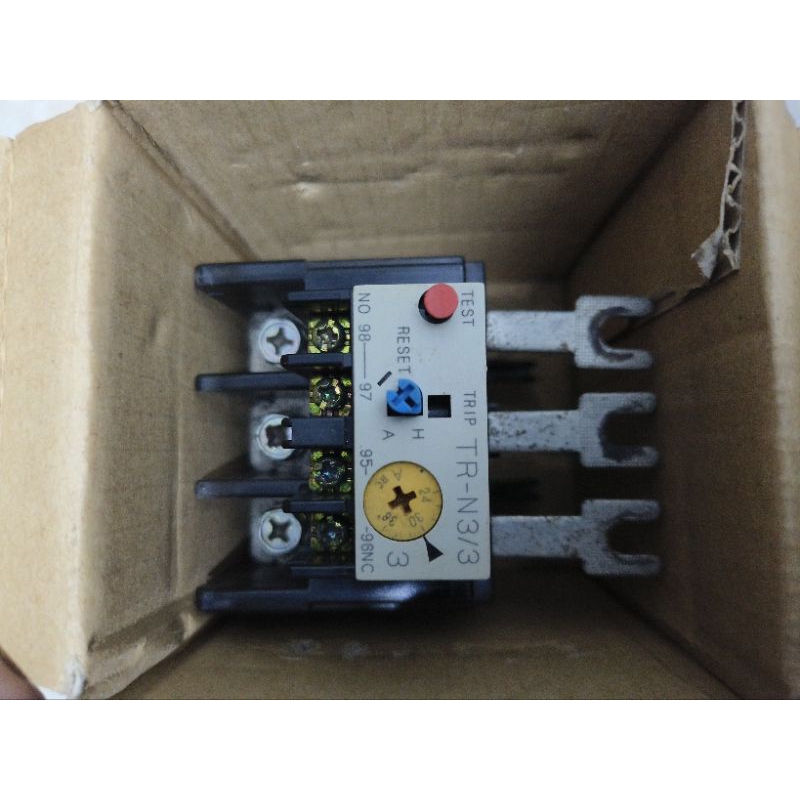 Overload Fuji TR-N3/3 Untuk kontaktor Fuji SC N2 SC N3