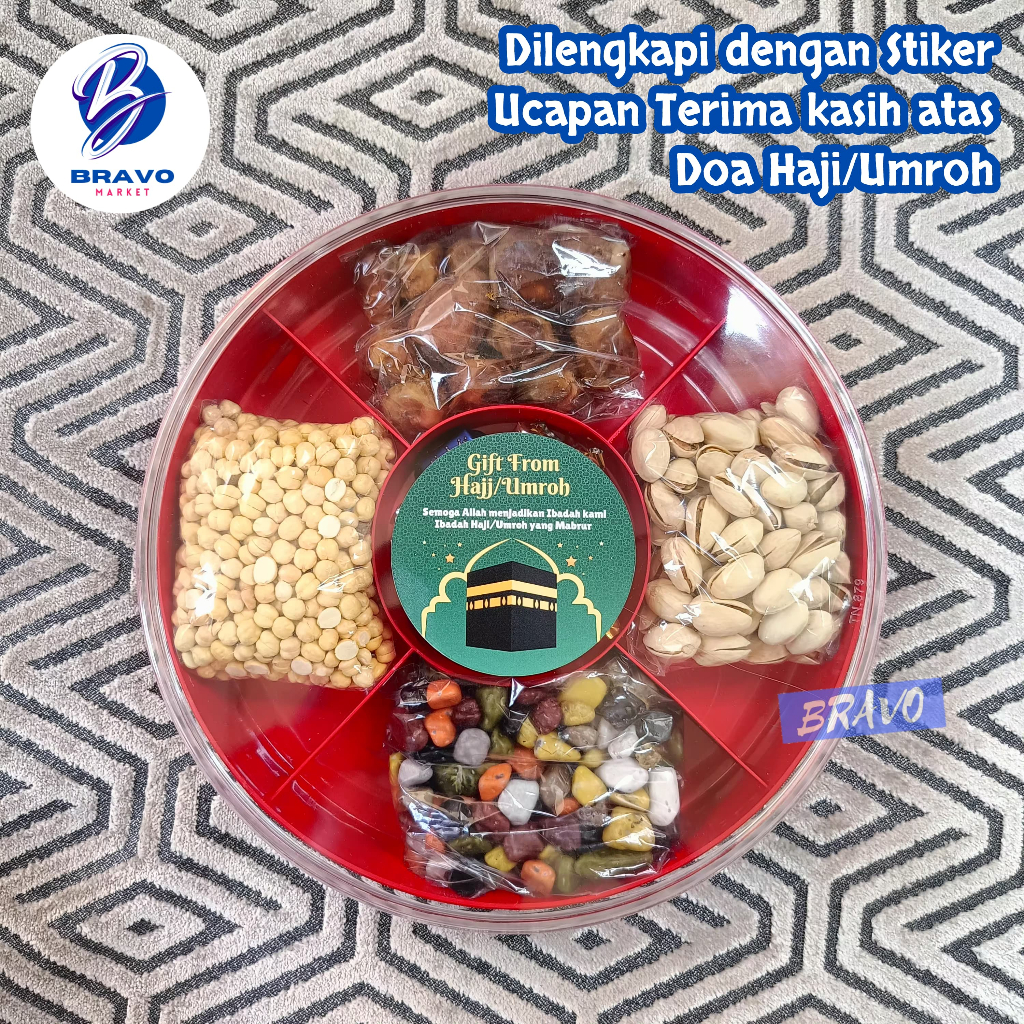 

Hot Product Paket Hampers Exclusive Oleh-Oleh Haji Dan Umroh Premium Mika Sekat 5