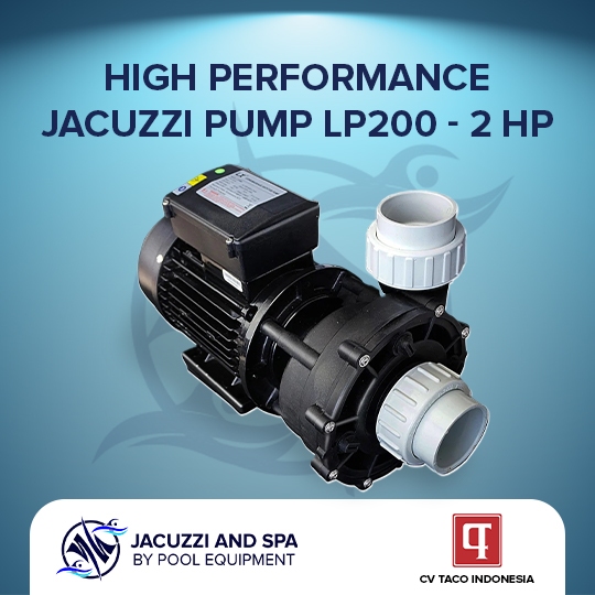 High Performance / Massage Jacuzzi Pump LP200 - 2HP