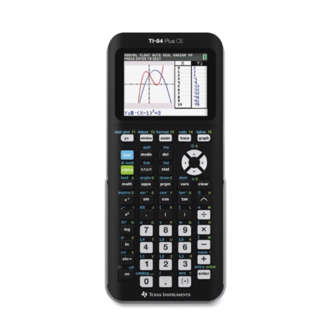 

Color Graphing Calculator | TEXAS INSTRUMENTS TI-84 Plus CE 7.5 Inch