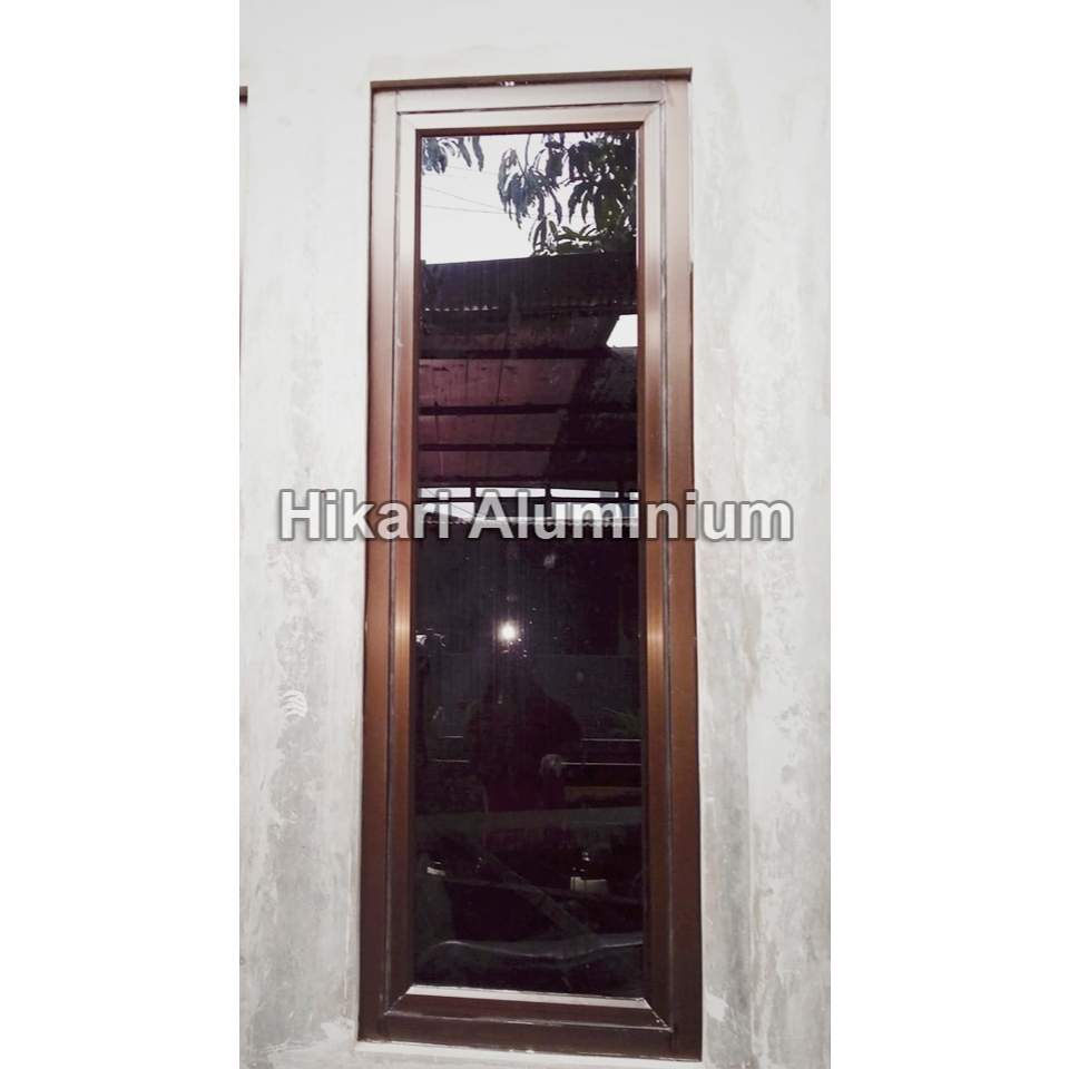 Jendela Aluminium Casement 120x30cm, Casement Window