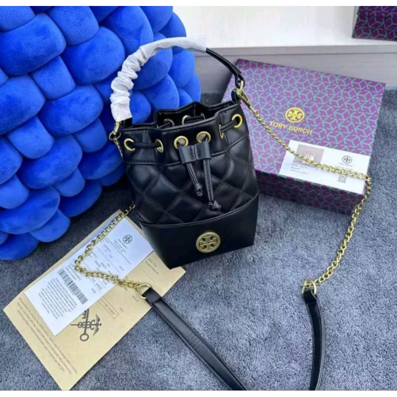 Tas Serut Tony Burch / Tas serut wanita TB /  Tas serut Tony Burch free box