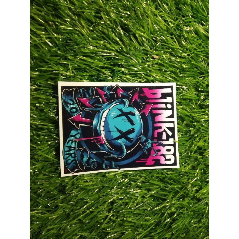 

print stiker blink 182