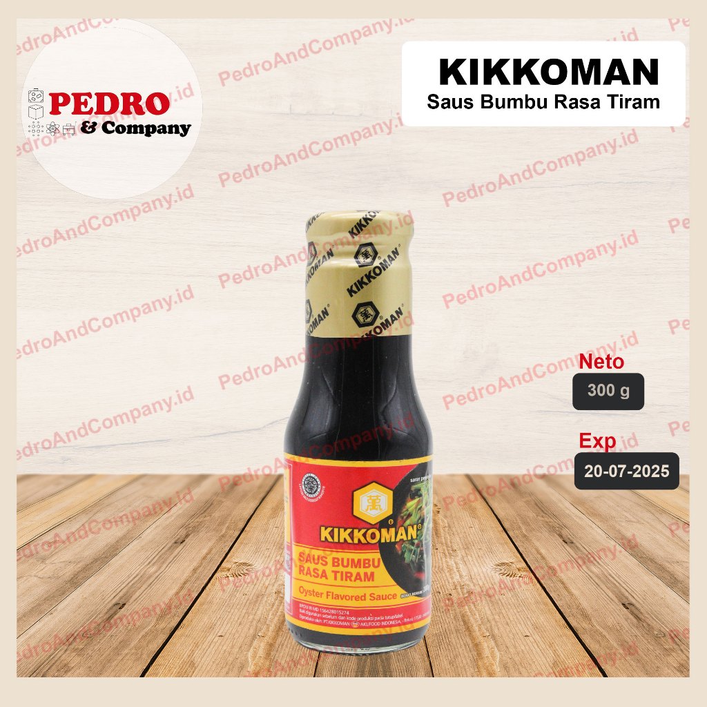 

Kikkoman - Saus bumbu rasa tiram/ oyster flavored sauce 300 gr