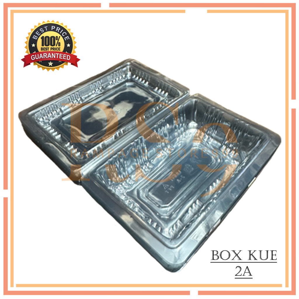 [50 PCS] Plastik Mika Kue Ukuran 2A MMPG / MMP / TEBAL / Mika Kue 2A / Mika Kue Serbaguna / Box Mika