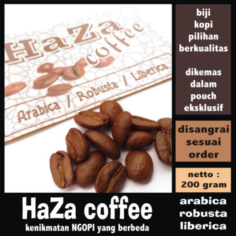 

HAZA coffee Arabica Semeru 200 gram