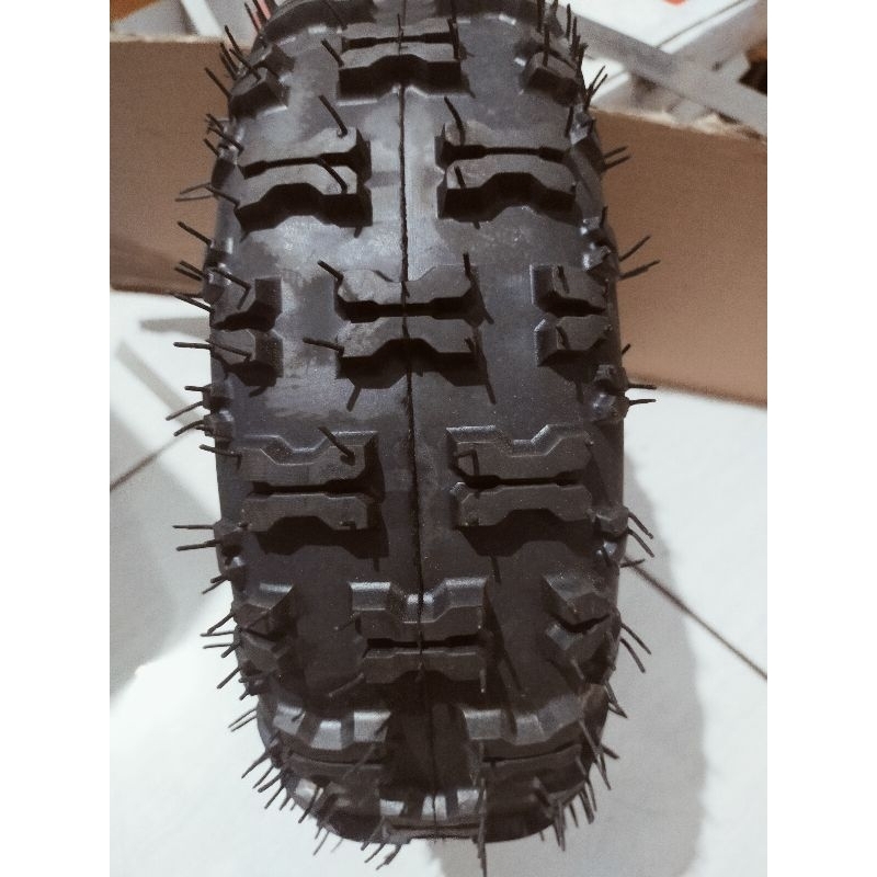 Ban depan mini atv CLEVER ukuran 4.10 - 6 - Ban tubeless ring 6