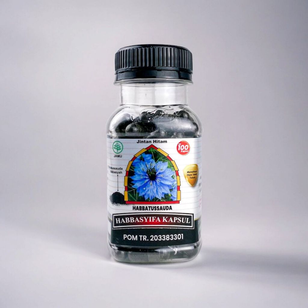 Habbatussauda Kapsul Serbuk Murni Habbasyifa Serbuk Habasyi Oil Jinten Hitam 100 kapsul