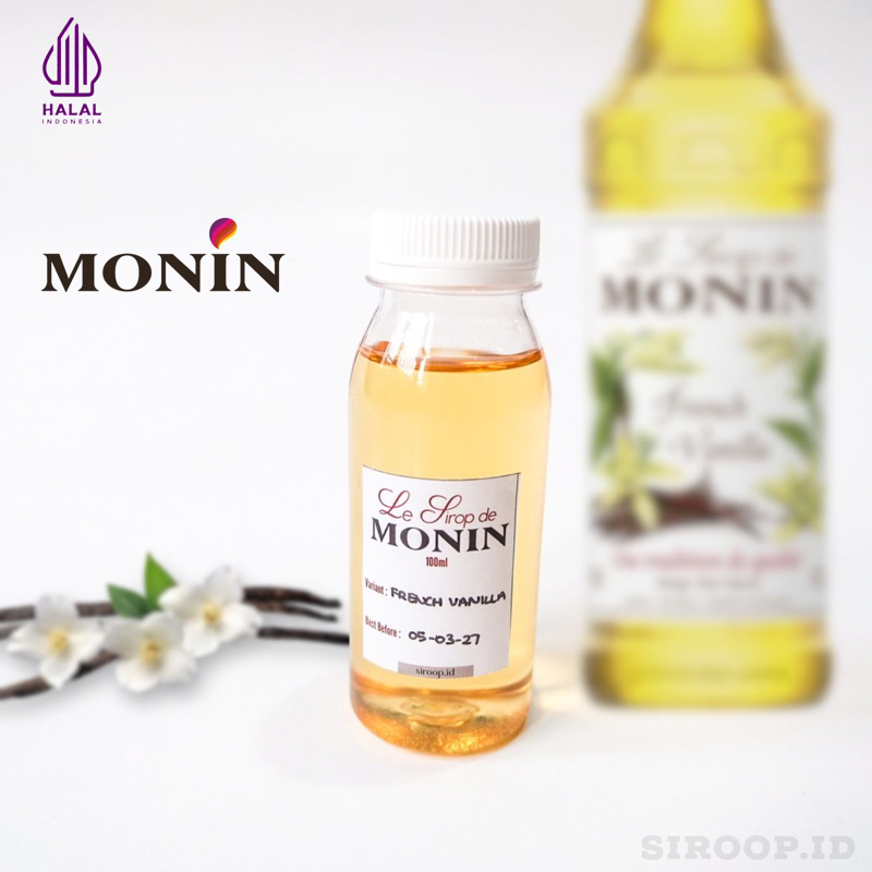 

Repack Monin Syrup French Vanilla (30ml,75ml,100ml)