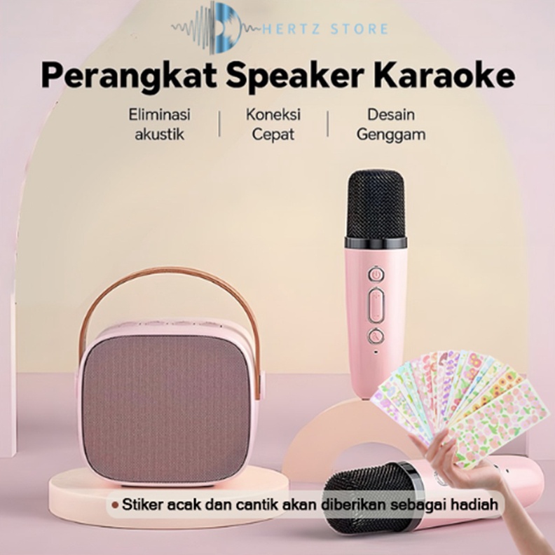 CODSpeaker mini bluetooth K12 Speaker Bluetooth 2Mic Mini Karaoke Speaker Wireless Bluetooth Mini Lu
