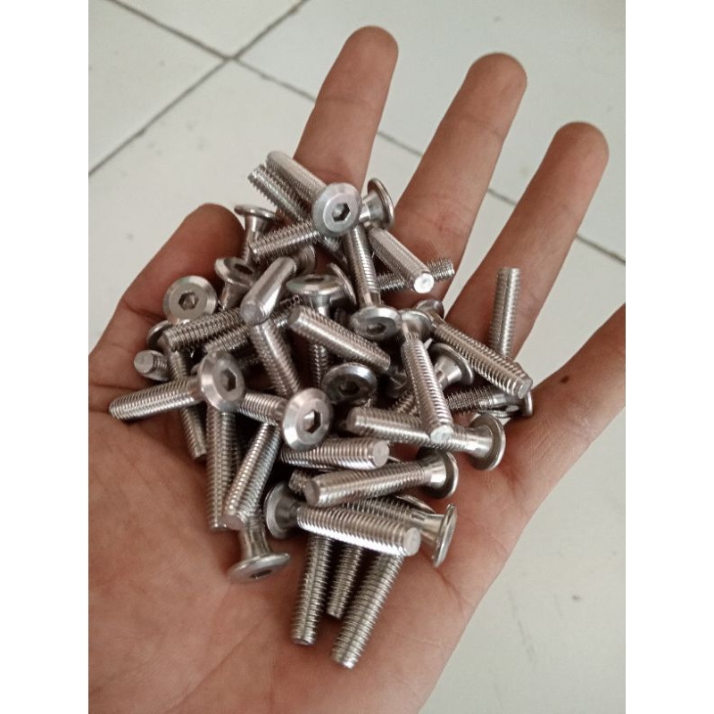 baut JCBC Furniture Ss M6X40  stainless sus 304