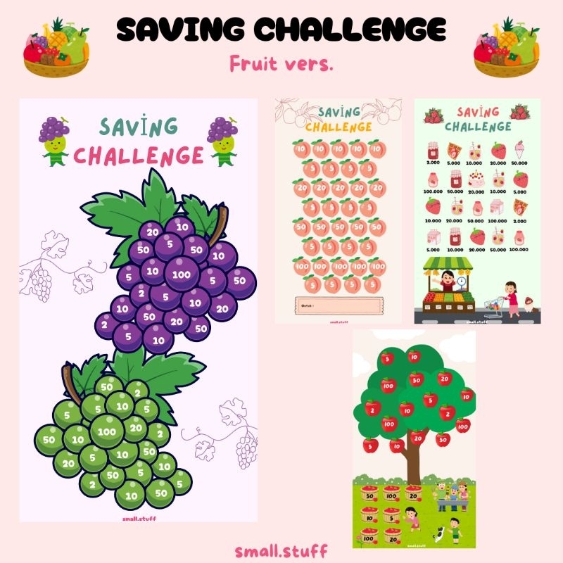 

Saving Challenge Fruit vers.